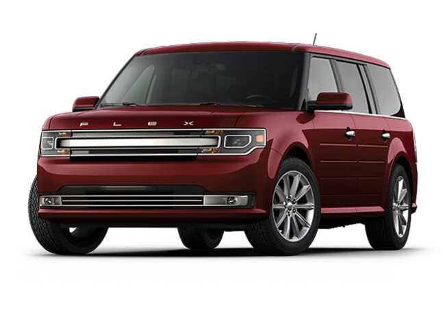 Used 2018 Ford Flex SUV Red For Sale in Decatur IL | Stock ...
