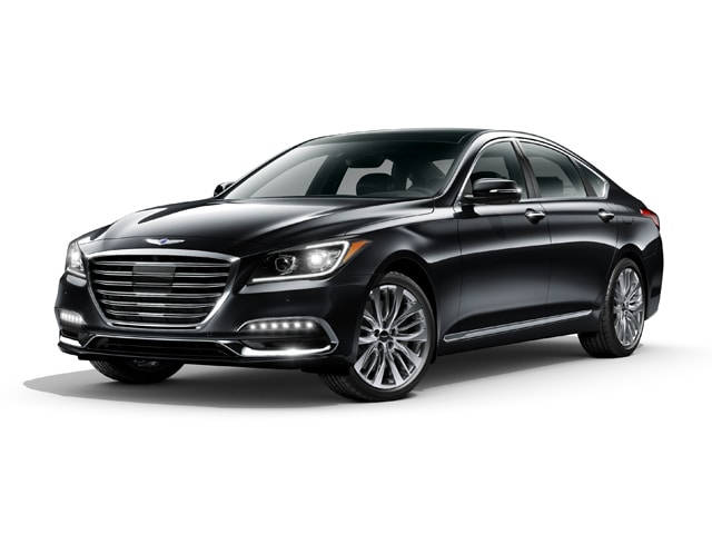 Black 2018 Genesis G80 Sedan Rear-Wheel Drive 8-Speed Automatic