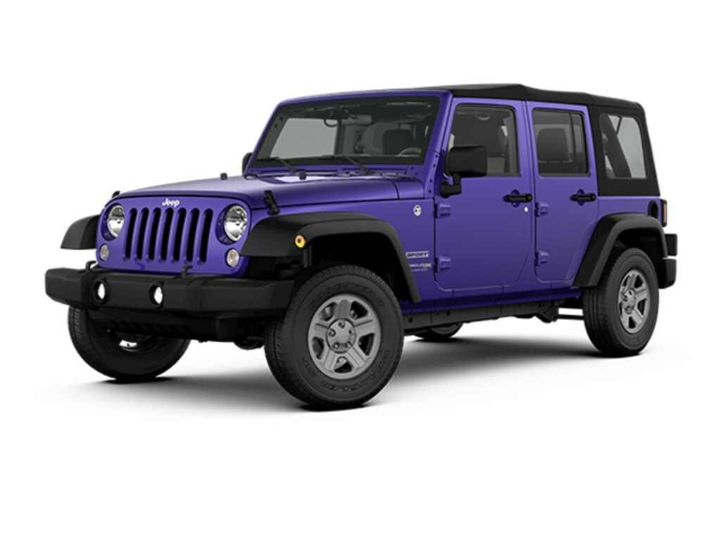 Xtreme Purple Pearlcoat Used 2018 Jeep Wrangler Unlimited JK Sport 4x4 For  Sale in Moline IL | PV2338A