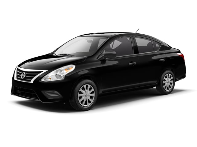 Super Black 2018 Nissan Versa Sedan Front-Wheel Drive 5-Speed Manual