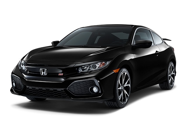 Crystal Black Pearl 2019 Honda Civic Sedan at an angle