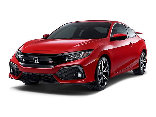 Rallye Red 2019 Honda Civic Sedan at an angle