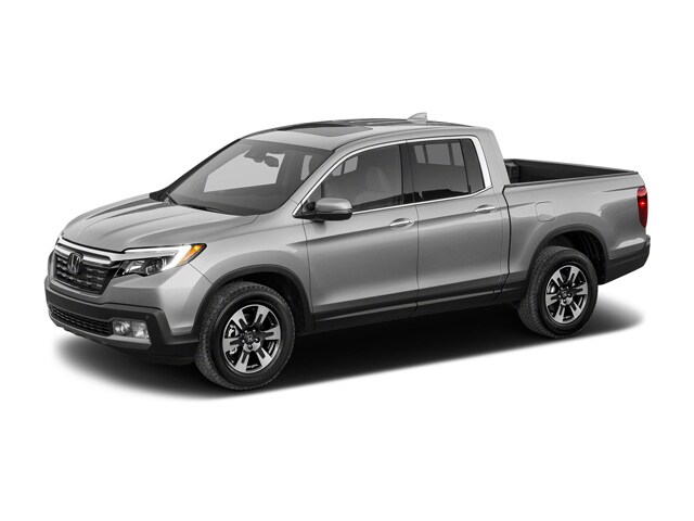 Lunar Silver Metallic 2019 Honda Ridgeline Pickup Truck All-Wheel Drive 6-Speed Automatic
