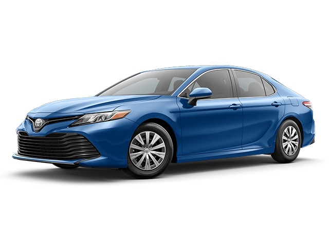2019 Toyota Camry in Blue Streak Metallic color
