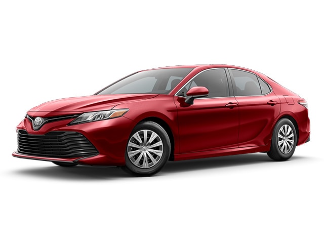 2019 Toyota Camry in Ruby Flare Pearl color