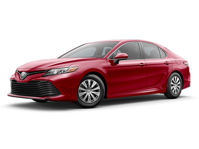 2019 Toyota Camry in Supersonic Red color