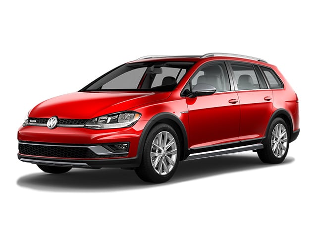 Tornado Red 2019 Volkswagen Golf Alltrack Wagon All-Wheel Drive Manual
