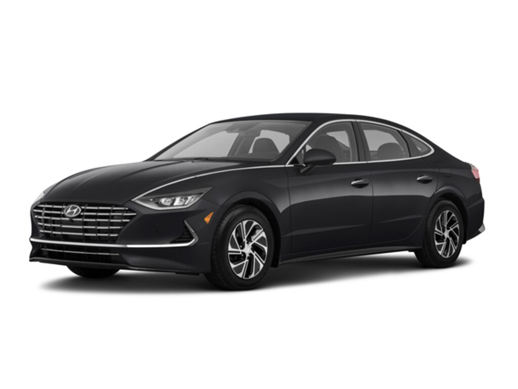 Used 2020 Hyundai Sonata Hybrid Blue Sedan
