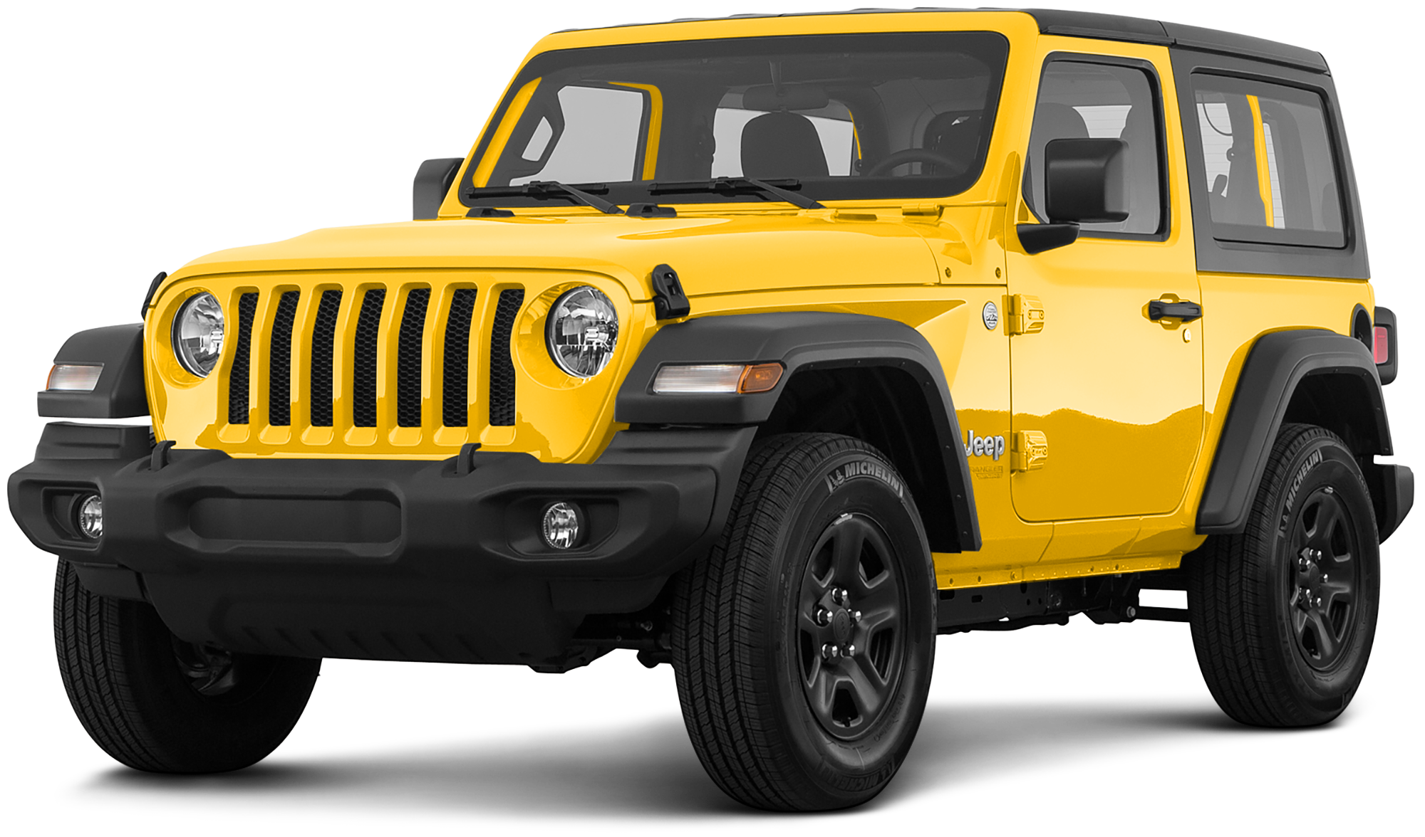 Yellow 2020 Jeep Wrangler