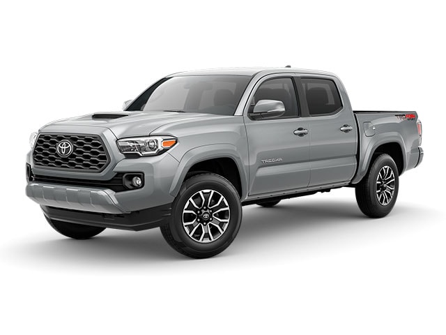 Silver Sky 2020 Toyota Tacoma TRD Sport Double Cab 4WD Pickup Truck Four-Wheel Drive 6-Speed Automatic