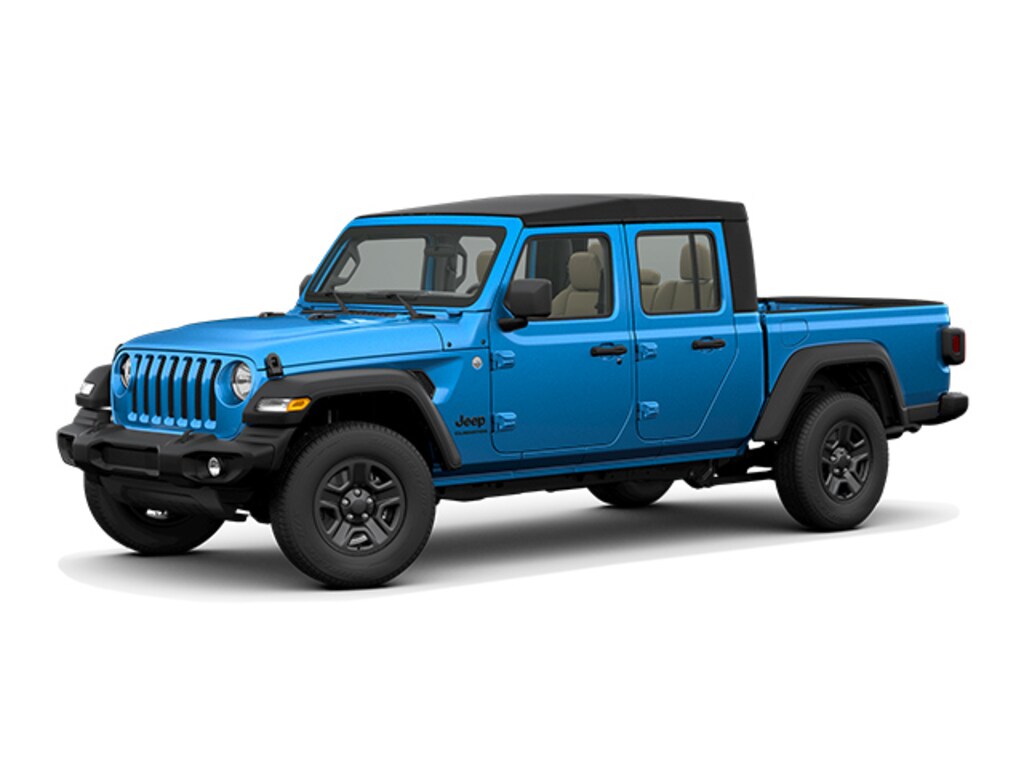 New 21 Jeep Gladiator Truck Crew Cab Sport Hydro Blue Pearlcoat For Sale Medford Or Lithia Motors Stock Ml