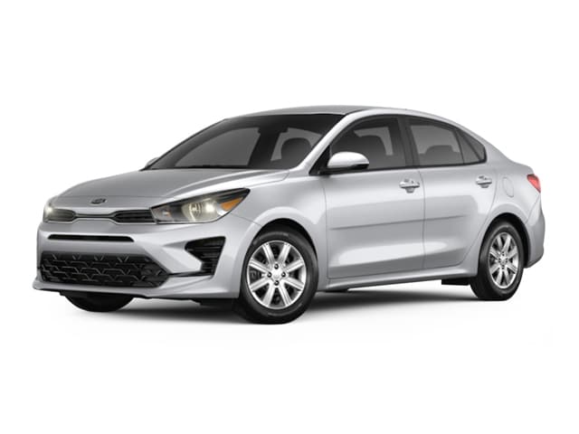 Silky Silver 2021 Kia Rio LX FWD Sedan Front-Wheel Drive Continuously Variable Transmission