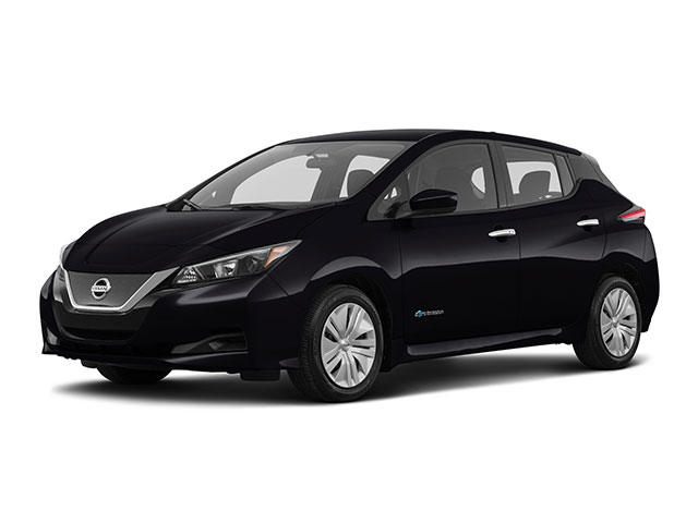 Black 2021 Nissan LEAF Hatchback Front-Wheel Drive Automatic