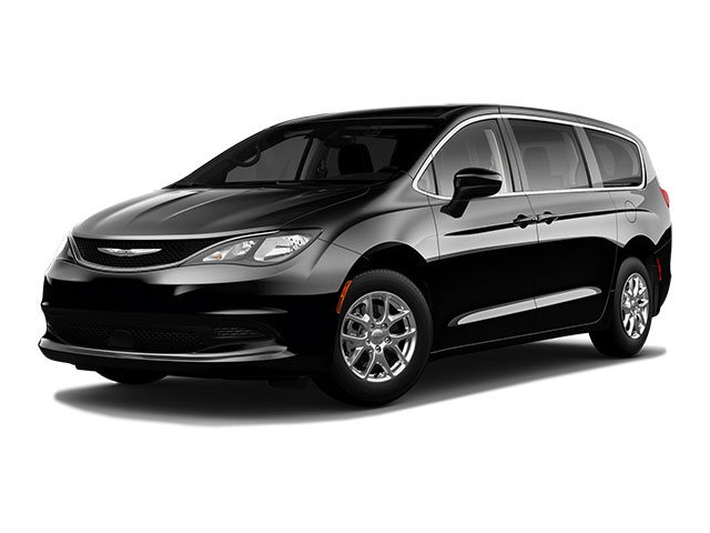 Brilliant Black Crystal Pearlcoat 2022 Chrysler Voyager Minivan Front-Wheel Drive 9-Speed Automatic
