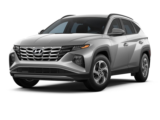 Shimmering Silver 2022 Hyundai Tucson SUV / Crossover All-Wheel Drive 8-Speed Automatic