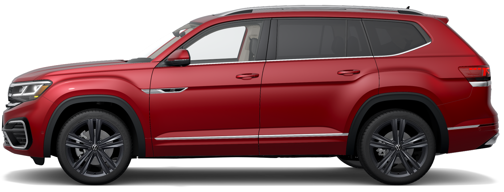 2022 Volkswagen Atlas SUV 3.6L V6 SEL R-Line Black 