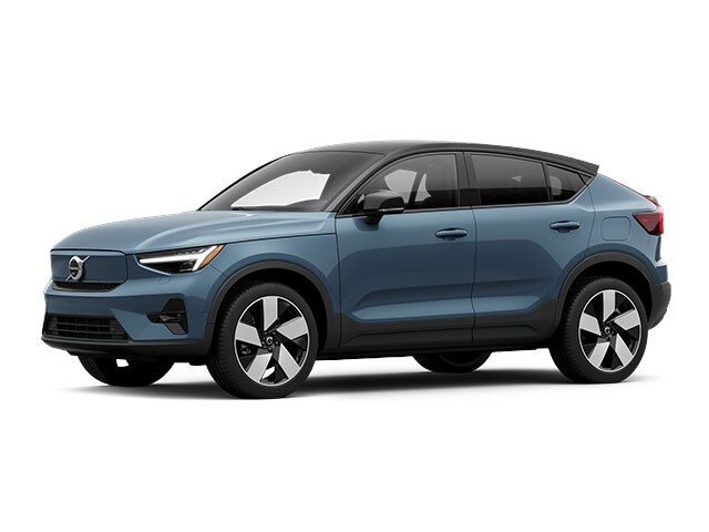 Featured used 2022 Volvo C40 Recharge Pure Electric Ultimate SUV in Topsham, near Portland, ME