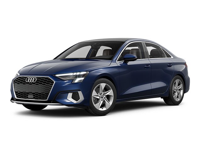 Navarra Blue 2023 Audi A3 Sedan All-Wheel Drive Automatic