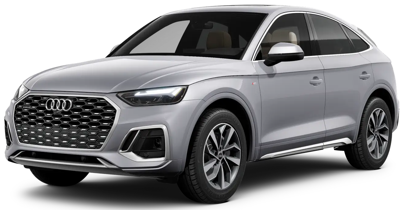 Tapis De Coffre Imperméable Pour Audi Q5 Sportback 2021-2023 - Protection Antidérapante Noir/blanc - Facile à Nettoyer