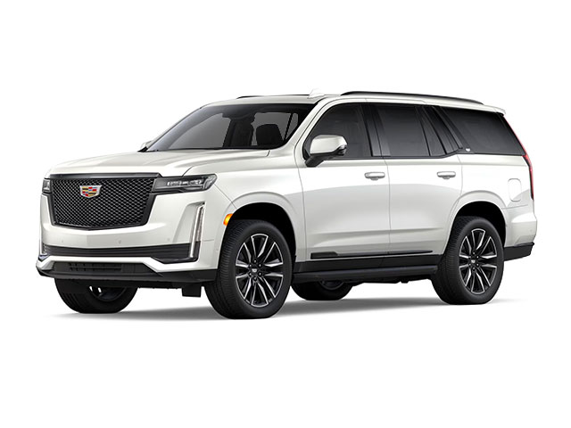 Crystal White Tricoat 2023 Cadillac Escalade SUV / Crossover Four-Wheel Drive Automatic