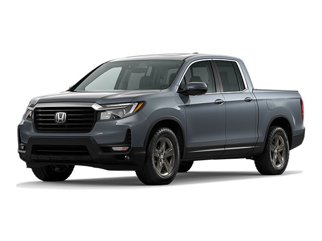 Sonic Gray Pearl 2023 Honda Ridgeline Pickup Truck All-Wheel Drive