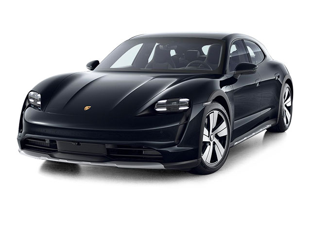 Black 2023 Porsche Taycan Wagon All-Wheel Drive 2-Speed Automatic