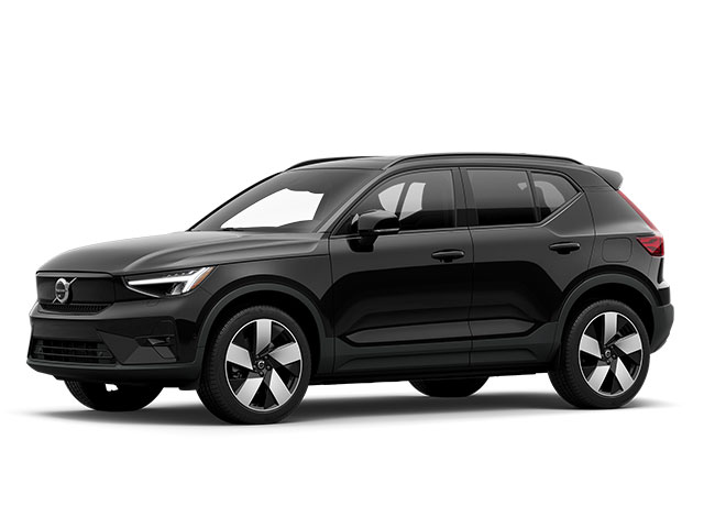 Onyx Black Metallic 2023 Volvo XC40 Recharge Twin Ultimate eAWD SUV / Crossover All-Wheel Drive 1-Speed Automatic