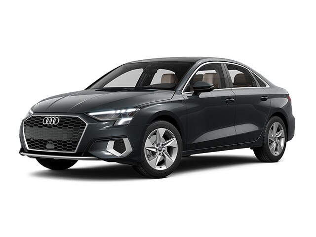 Manhattan Gray 2024 Audi A3 Sedan Front-Wheel Drive 7-Speed Automatic
