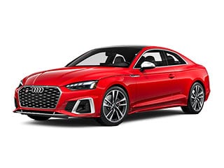 2024 Audi S5 Coupe Progressive Red Metallic