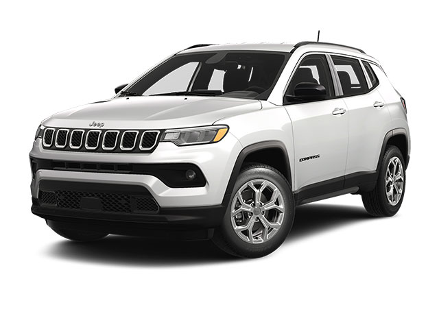 Bright White 2024 Jeep Compass Latitude 4WD SUV / Crossover Four-Wheel Drive Automatic