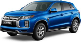 2 Pedane Laterali In Alluminio Per Mitsubishi Outlander Sport ASX (2011-2022) - Predisposte Con Staffe