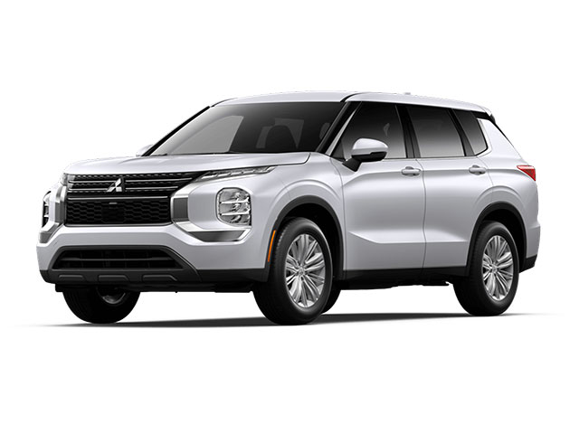 White Diamond 2024 Mitsubishi Outlander ES S-AWC SUV / Crossover All-Wheel Drive Continuously Variable Transmission