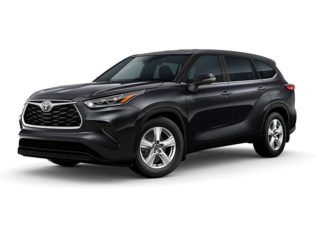 Midnight Black Metallic 2024 Toyota Highlander SUV / Crossover Front-Wheel Drive 8-Speed Automatic