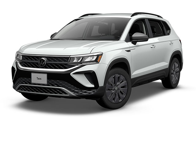 Pure White 2024 Volkswagen Taos S FWD SUV / Crossover Front-Wheel Drive 8-Speed Automatic