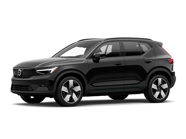 Black 2024 Volvo XC40 Recharge SUV / Crossover All-Wheel Drive 1-Speed Automatic