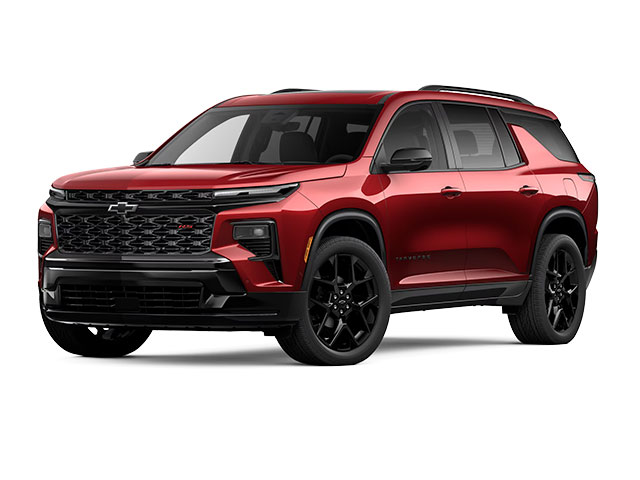 Radiant Red Tintcoat 2025 Chevrolet Traverse RS AWD SUV / Crossover Four-Wheel Drive Automatic