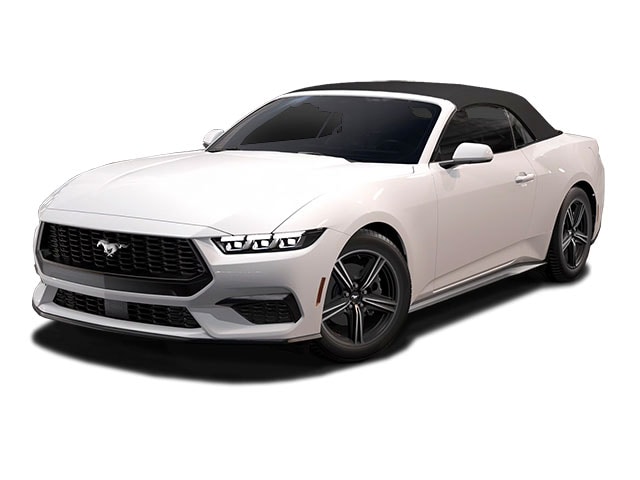 Oxford White 2025 Ford Mustang Convertible Rear-Wheel Drive Automatic