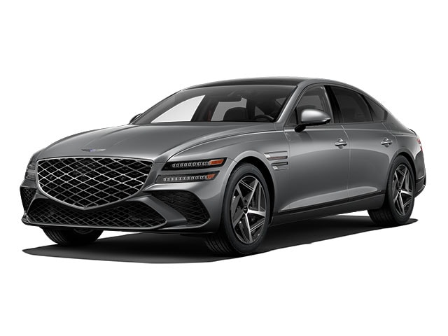 Savile Silver 2025 Genesis G80 3.5T Sport Advanced AWD Sedan All-Wheel Drive 8-Speed Automatic Overdrive