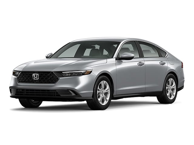 Solar Silver 2025 Honda Accord LX FWD Sedan Front-Wheel Drive