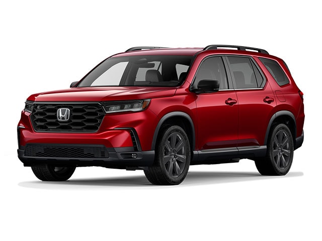 Radiant Red II 2025 Honda Pilot SUV / Crossover Front-Wheel Drive Automatic