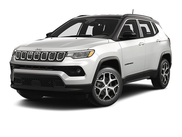 White 2025 Jeep Compass Limited 4WD SUV / Crossover Four-Wheel Drive Automatic