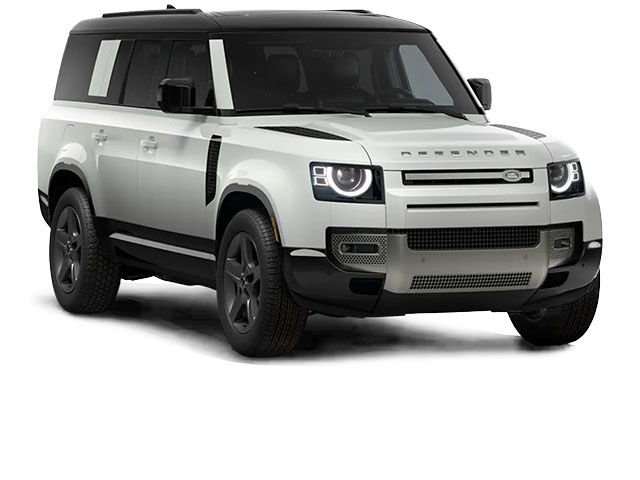 White 2025 Land Rover Defender 130 P400 X-Dynamic SE AWD SUV / Crossover All-Wheel Drive 8-Speed Automatic