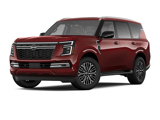 Coulis Red Pearl 2025 Nissan Armada SUV / Crossover Four-Wheel Drive 9-Speed Automatic