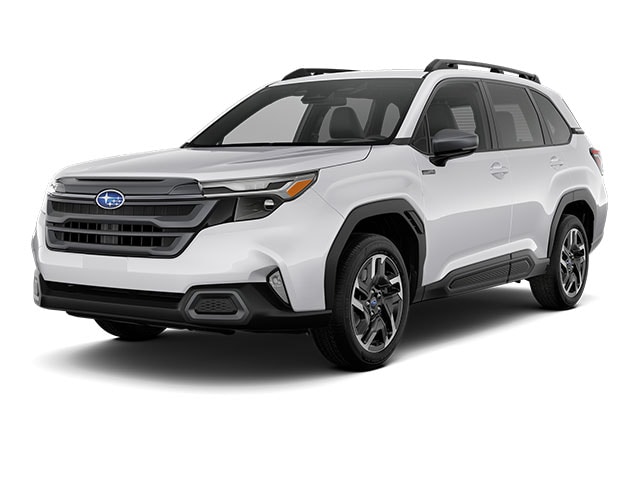 Crystal White Pearl 2025 Subaru Forester Hybrid SUV / Crossover All-Wheel Drive Continuously Variable Transmission