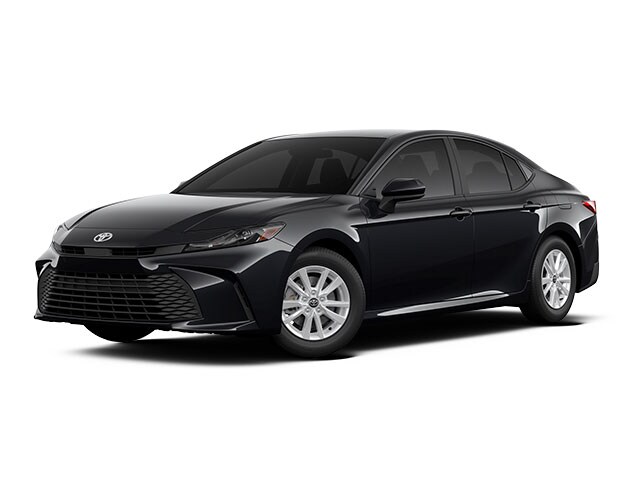 Midnight Black Metallic 2025 Toyota Camry Sedan Front-Wheel Drive Continuously Variable Transmission