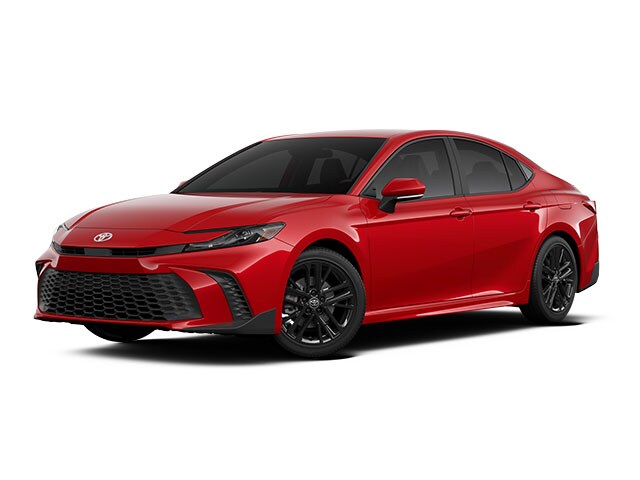 Supersonic Red 2025 Toyota Camry Sedan Front-Wheel Drive Continuously Variable Transmission