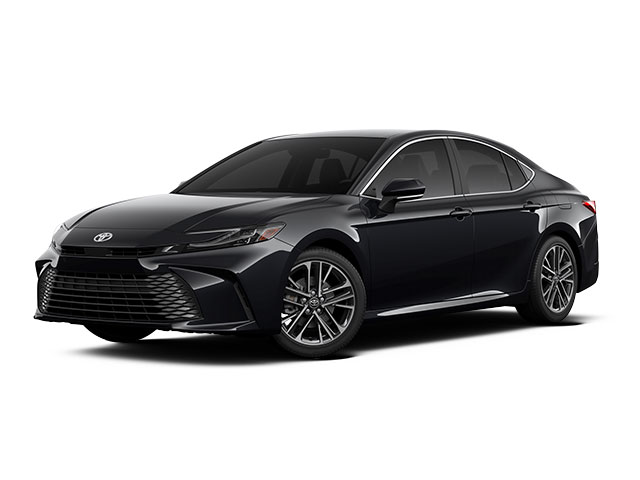 Midnight Black Metallic 2025 Toyota Camry Sedan Front-Wheel Drive Continuously Variable Transmission