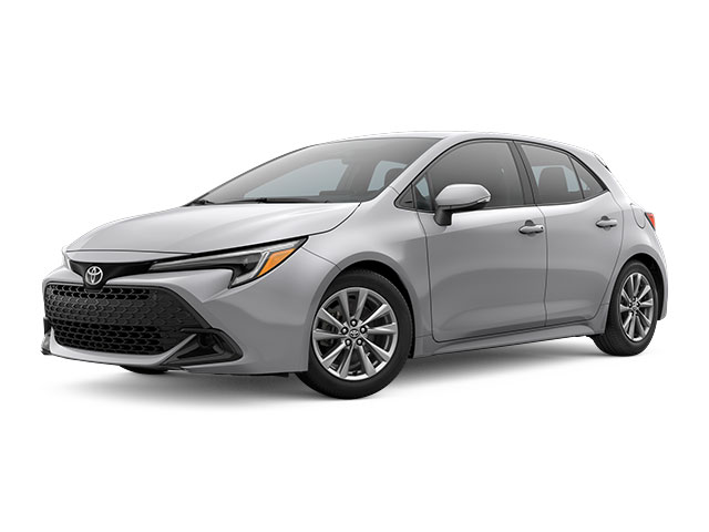 New 2025 Toyota Corolla Hatchback Hatchback Classic Silver Metallic For 