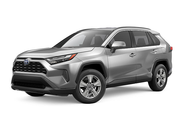 Silver Sky Metallic 2025 Toyota RAV4 Hybrid SUV / Crossover All-Wheel Drive Continuously Variable Transmission