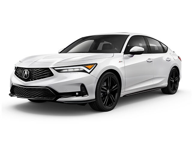 Platinum White Pearl 2026 Acura Integra FWD with Technology and A-SPEC Package Sedan Front-Wheel Drive Continuously Variable Transmission